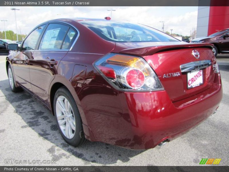 Tuscan Sun / Charcoal 2011 Nissan Altima 3.5 SR