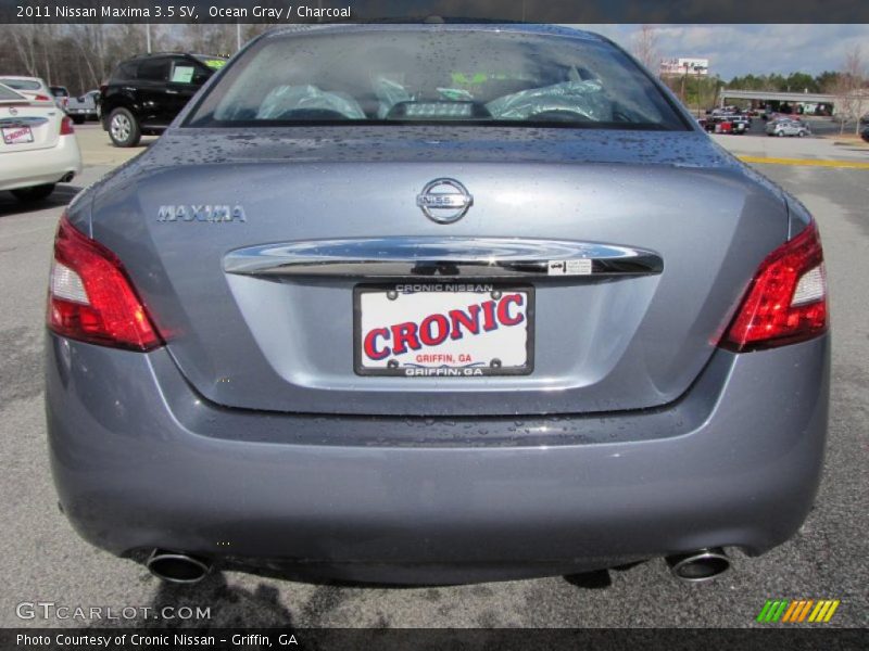 Ocean Gray / Charcoal 2011 Nissan Maxima 3.5 SV