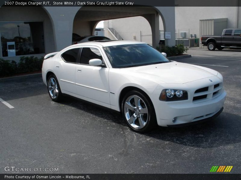 Stone White / Dark Slate Gray/Light Slate Gray 2007 Dodge Charger R/T