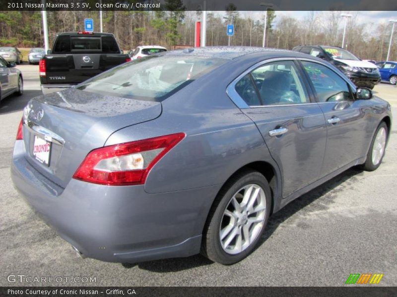 Ocean Gray / Charcoal 2011 Nissan Maxima 3.5 SV