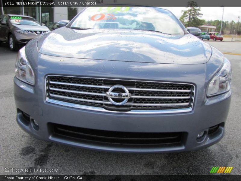 Ocean Gray / Charcoal 2011 Nissan Maxima 3.5 SV