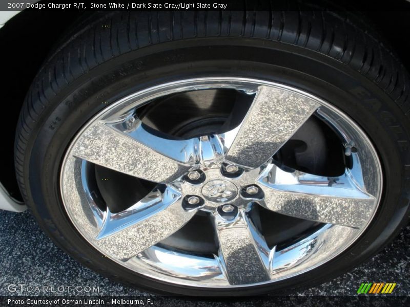 Stone White / Dark Slate Gray/Light Slate Gray 2007 Dodge Charger R/T