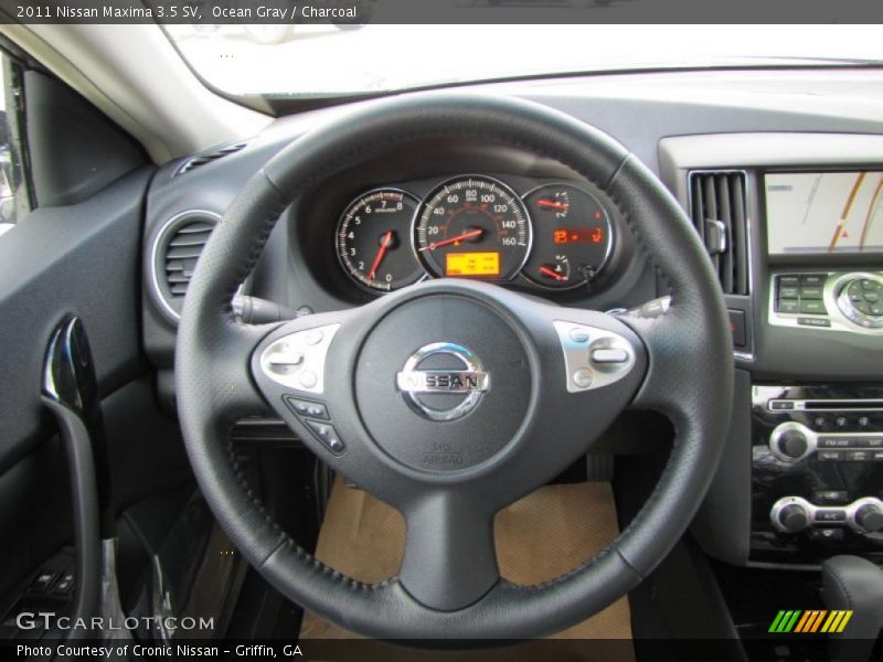 Ocean Gray / Charcoal 2011 Nissan Maxima 3.5 SV