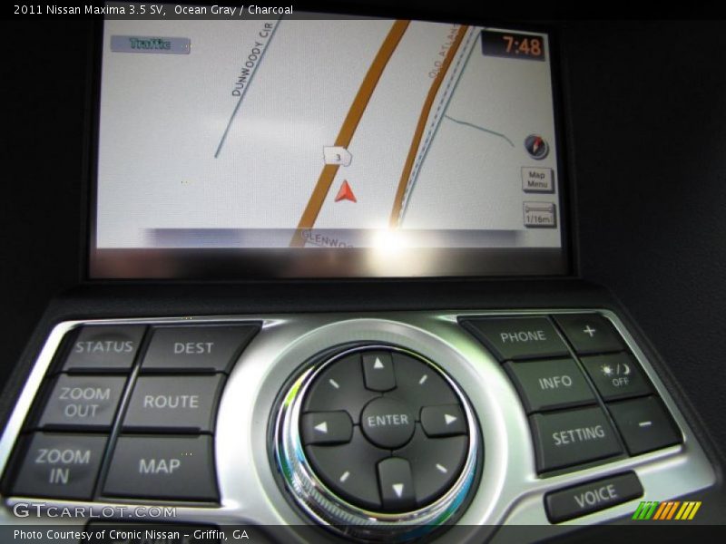 Ocean Gray / Charcoal 2011 Nissan Maxima 3.5 SV