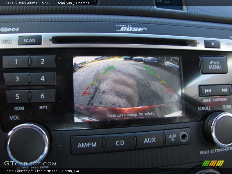 Controls of 2011 Altima 3.5 SR