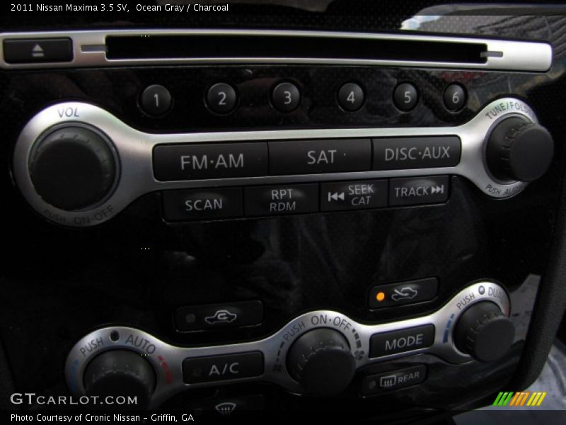 Ocean Gray / Charcoal 2011 Nissan Maxima 3.5 SV