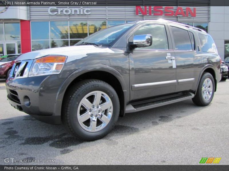 Smoke Gray / Charcoal 2011 Nissan Armada Platinum