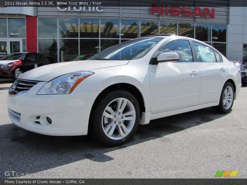 Winter Frost White / Frost 2011 Nissan Altima 3.5 SR