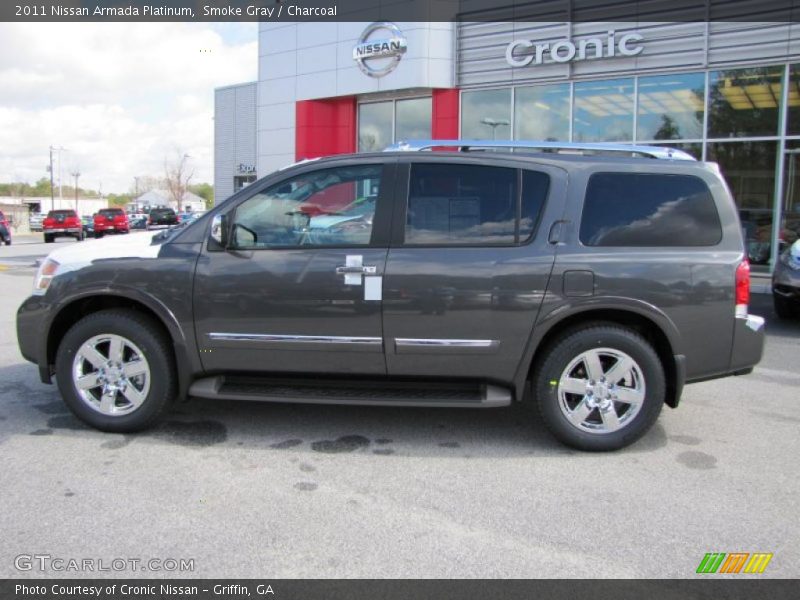 Smoke Gray / Charcoal 2011 Nissan Armada Platinum