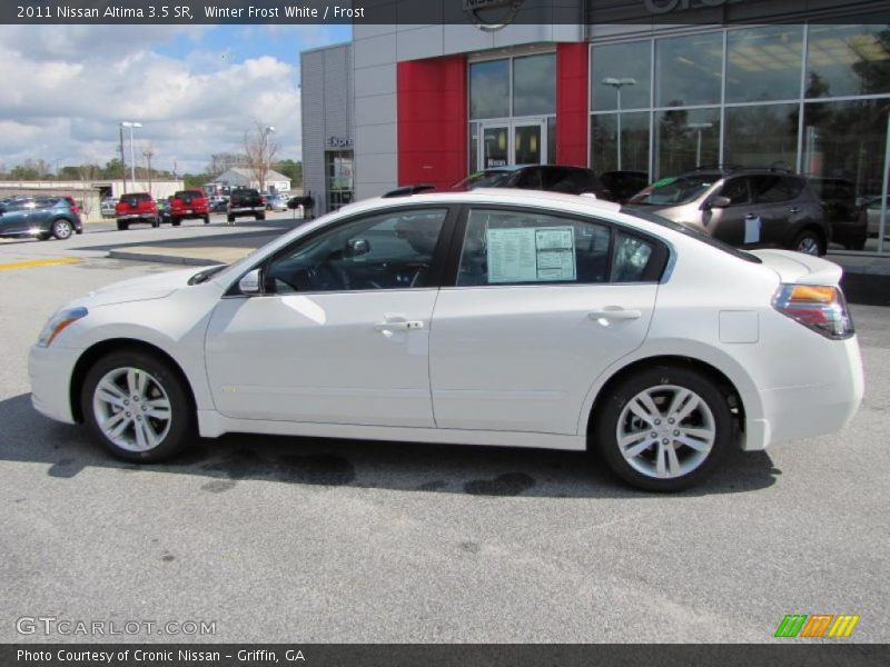 Winter Frost White / Frost 2011 Nissan Altima 3.5 SR