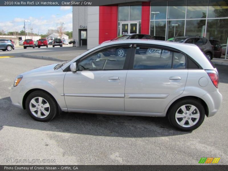  2010 Rio Rio5 LX Hatchback Clear Silver