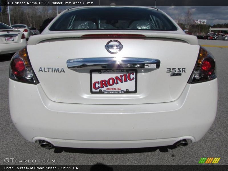 Winter Frost White / Frost 2011 Nissan Altima 3.5 SR