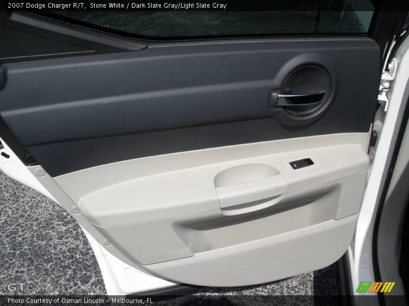 Stone White / Dark Slate Gray/Light Slate Gray 2007 Dodge Charger R/T