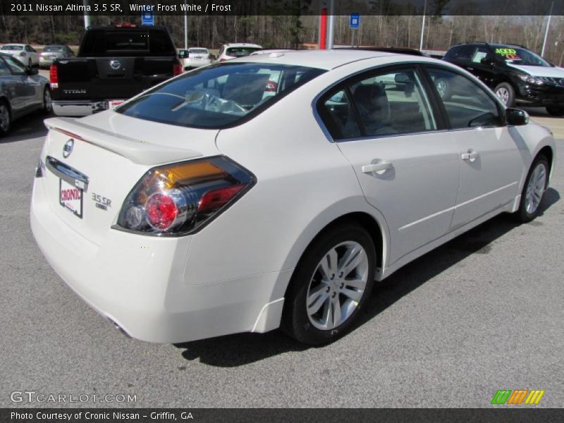 Winter Frost White / Frost 2011 Nissan Altima 3.5 SR