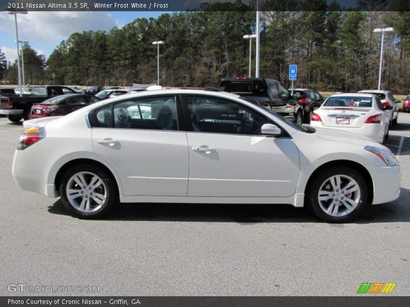 Winter Frost White / Frost 2011 Nissan Altima 3.5 SR