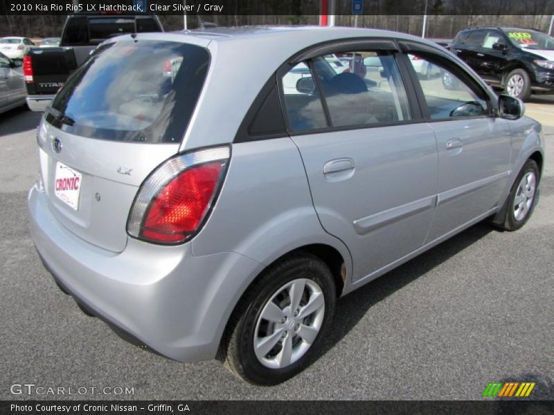  2010 Rio Rio5 LX Hatchback Clear Silver