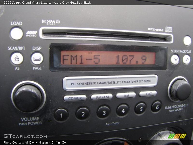 Controls of 2006 Grand Vitara Luxury