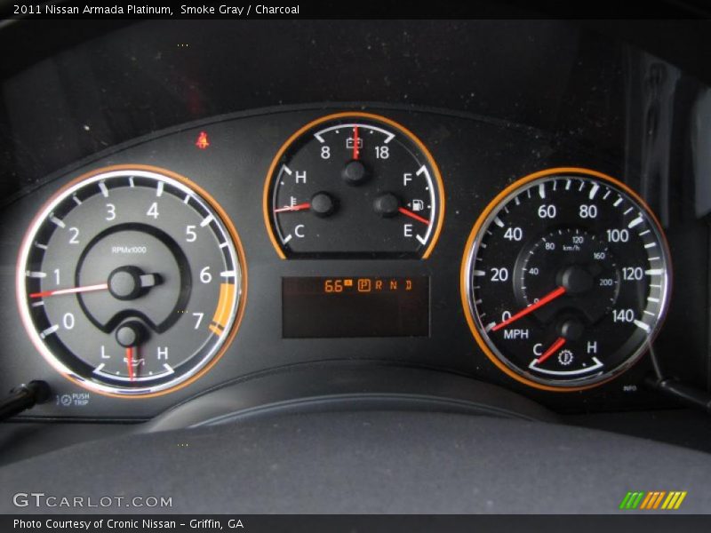  2011 Armada Platinum Platinum Gauges