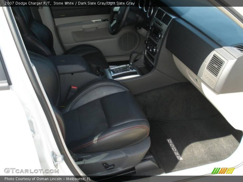 Stone White / Dark Slate Gray/Light Slate Gray 2007 Dodge Charger R/T