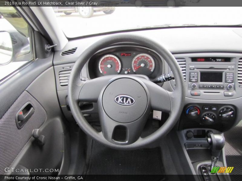 Clear Silver / Gray 2010 Kia Rio Rio5 LX Hatchback