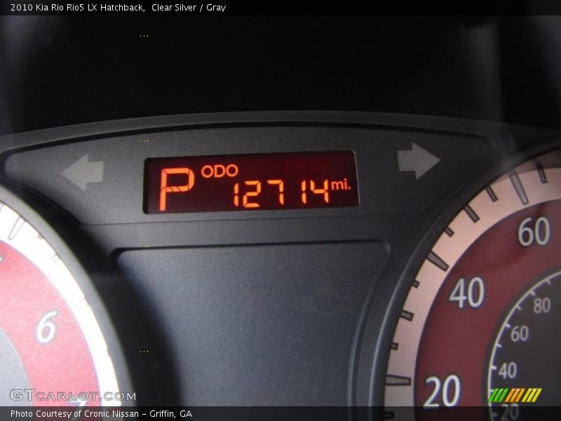 Clear Silver / Gray 2010 Kia Rio Rio5 LX Hatchback