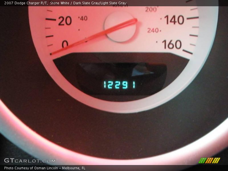 Stone White / Dark Slate Gray/Light Slate Gray 2007 Dodge Charger R/T