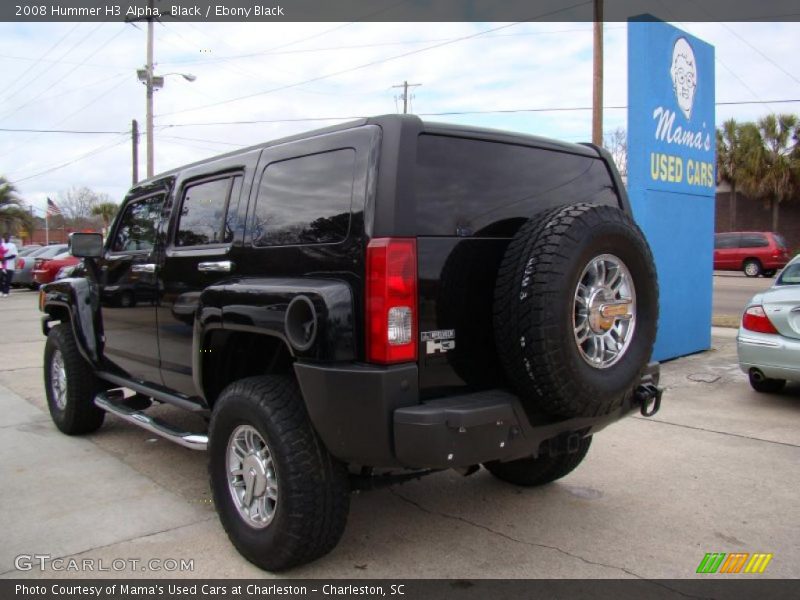 Black / Ebony Black 2008 Hummer H3 Alpha