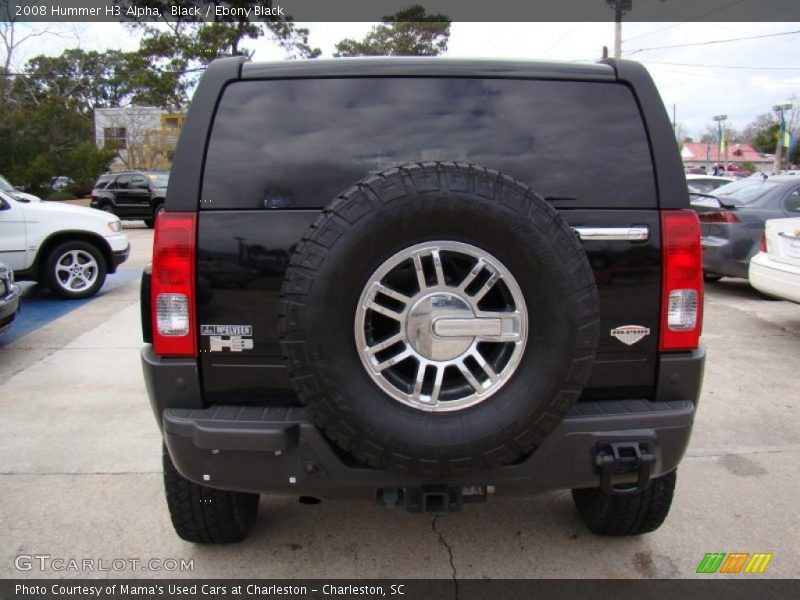 Black / Ebony Black 2008 Hummer H3 Alpha