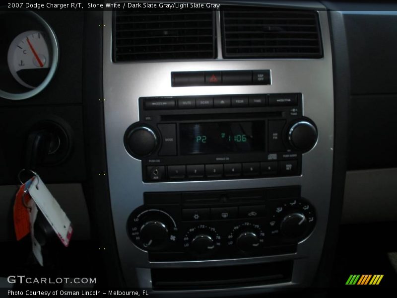 Stone White / Dark Slate Gray/Light Slate Gray 2007 Dodge Charger R/T