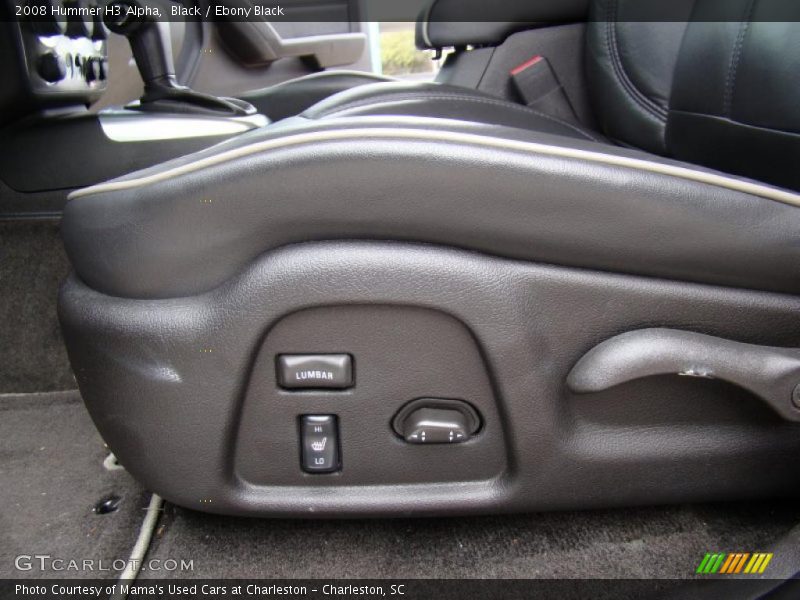 Black / Ebony Black 2008 Hummer H3 Alpha