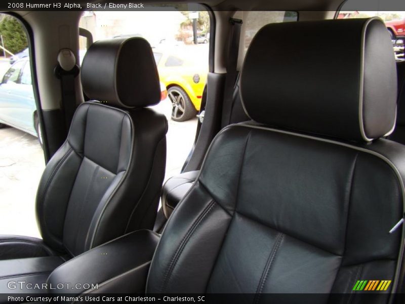 Black / Ebony Black 2008 Hummer H3 Alpha