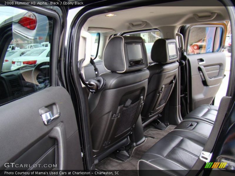Black / Ebony Black 2008 Hummer H3 Alpha