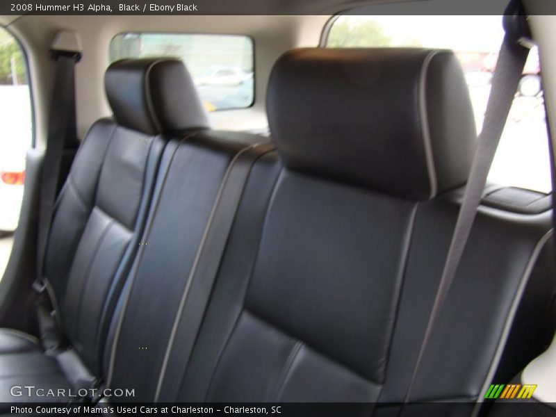 Black / Ebony Black 2008 Hummer H3 Alpha