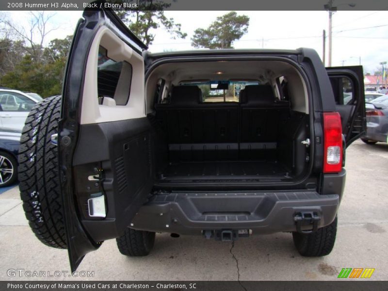 Black / Ebony Black 2008 Hummer H3 Alpha