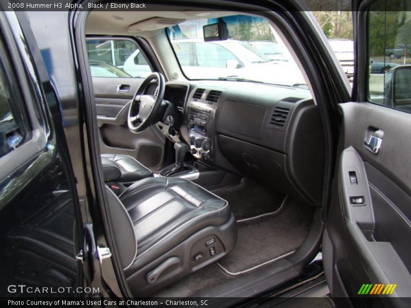 Black / Ebony Black 2008 Hummer H3 Alpha