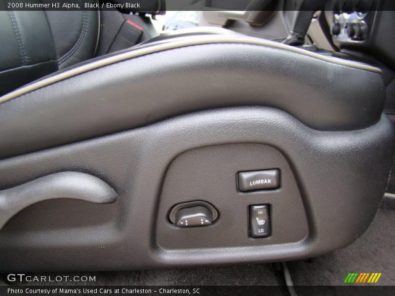 Black / Ebony Black 2008 Hummer H3 Alpha