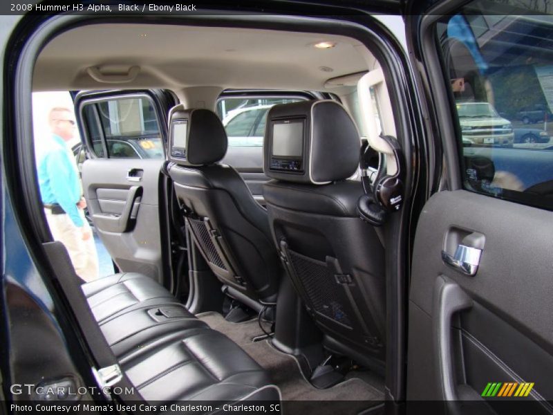 Black / Ebony Black 2008 Hummer H3 Alpha
