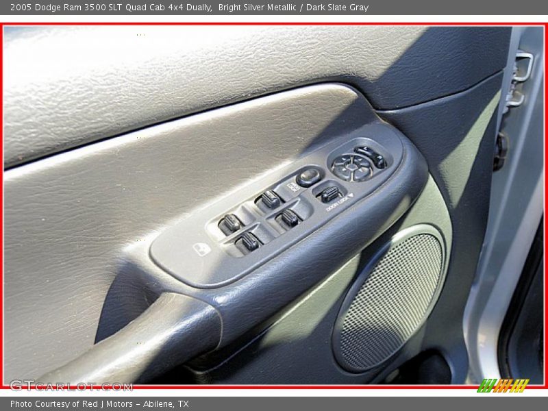 Bright Silver Metallic / Dark Slate Gray 2005 Dodge Ram 3500 SLT Quad Cab 4x4 Dually