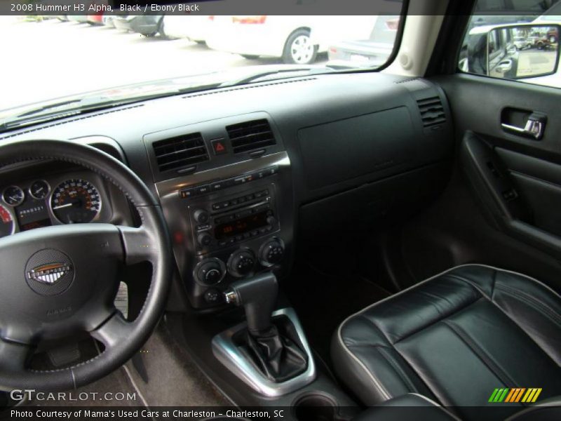 Black / Ebony Black 2008 Hummer H3 Alpha