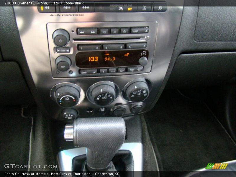 Black / Ebony Black 2008 Hummer H3 Alpha