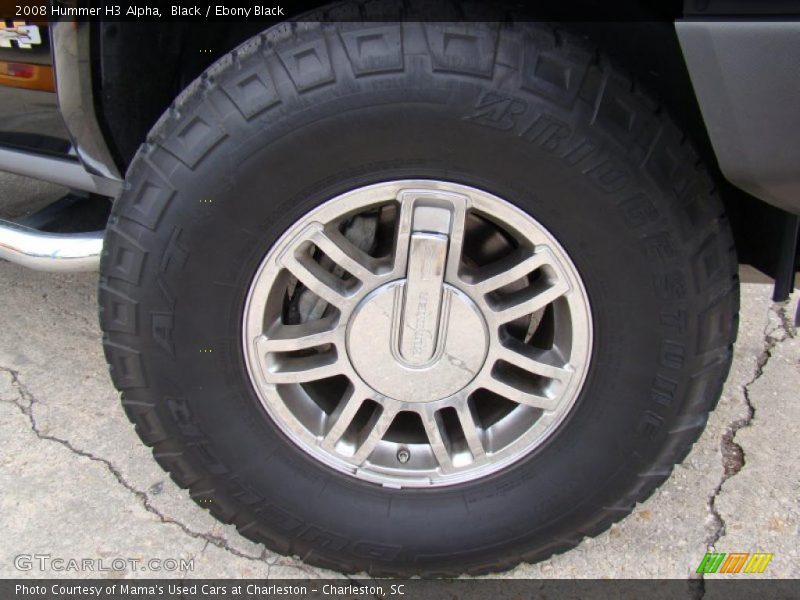 Black / Ebony Black 2008 Hummer H3 Alpha