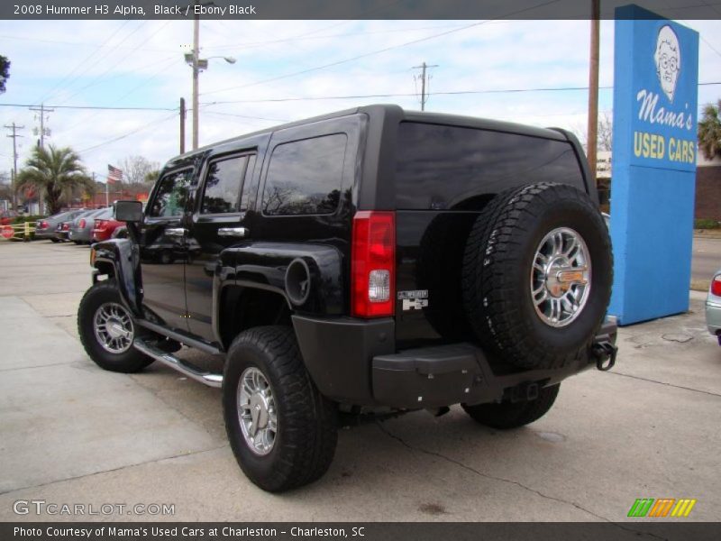 Black / Ebony Black 2008 Hummer H3 Alpha