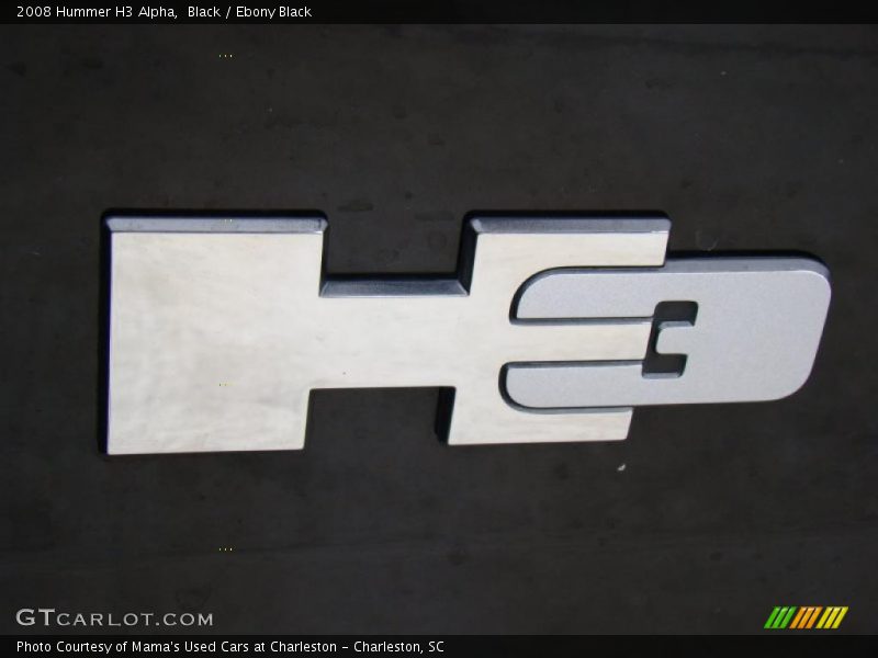 Black / Ebony Black 2008 Hummer H3 Alpha