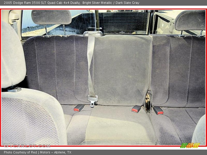 Bright Silver Metallic / Dark Slate Gray 2005 Dodge Ram 3500 SLT Quad Cab 4x4 Dually