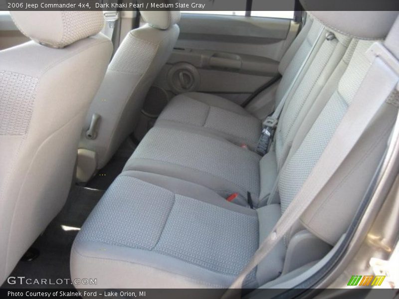 Dark Khaki Pearl / Medium Slate Gray 2006 Jeep Commander 4x4