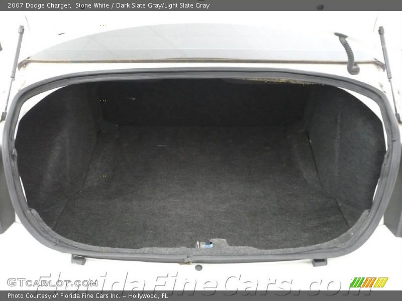 Stone White / Dark Slate Gray/Light Slate Gray 2007 Dodge Charger