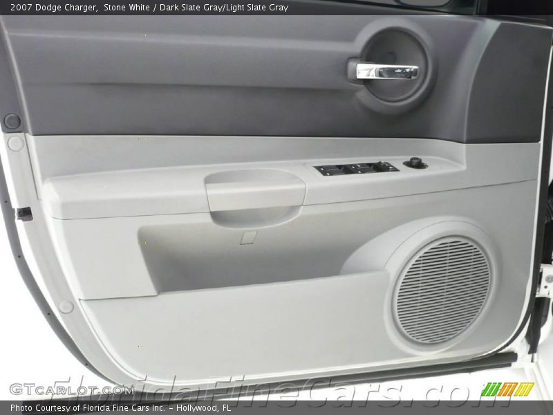 Stone White / Dark Slate Gray/Light Slate Gray 2007 Dodge Charger