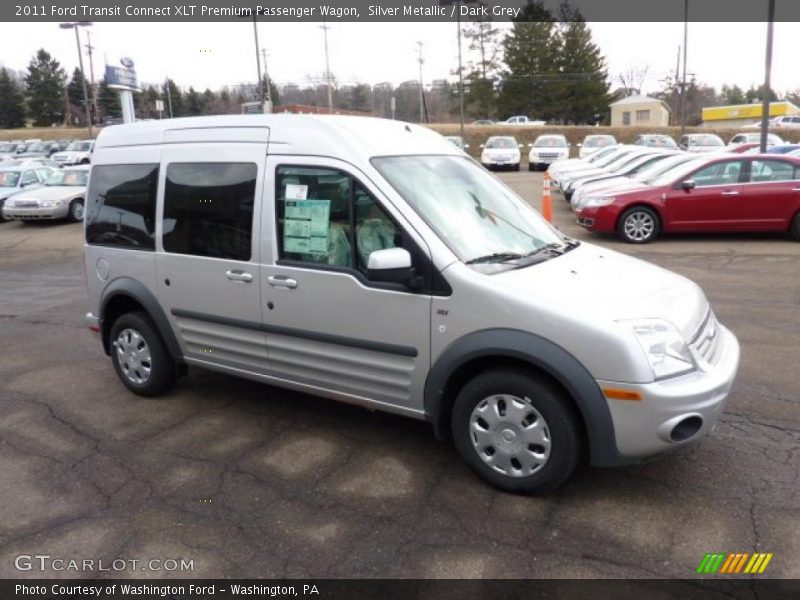  2011 Transit Connect XLT Premium Passenger Wagon Silver Metallic