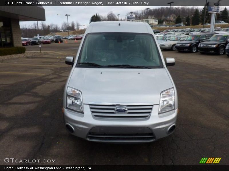  2011 Transit Connect XLT Premium Passenger Wagon Silver Metallic