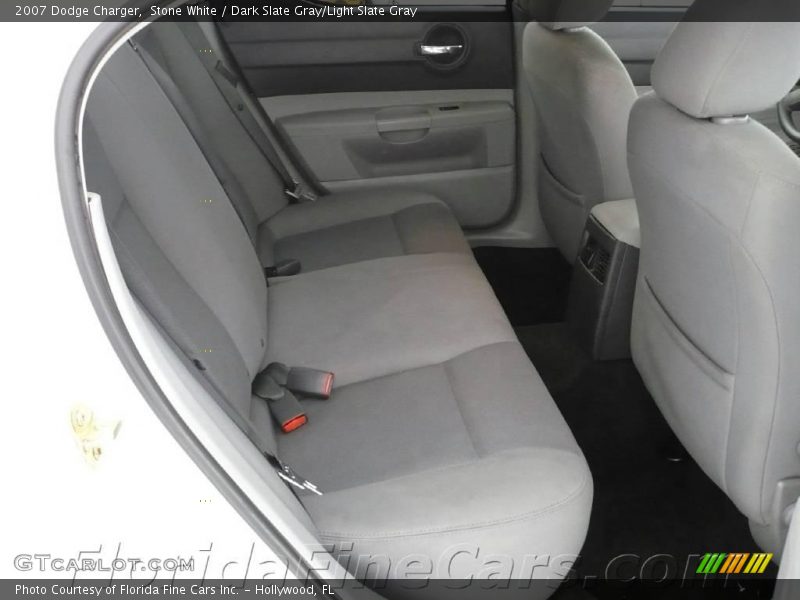 Stone White / Dark Slate Gray/Light Slate Gray 2007 Dodge Charger